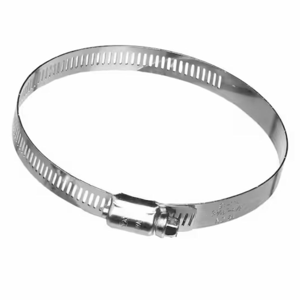 Everbilt 4 in. Galvanized Steel Worm Gear Clamp-10 pack